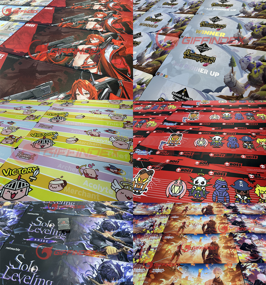 วิธีผลิตแผ่นรองเมาส์ giffindex